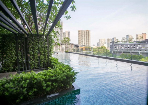 6406-609 ให้เช่า คอนโด The Base Park East สุขุมวิท77 1ห้องนอน พร้อมเข้าอยู่ ใกล้BTSอ่อนนุช