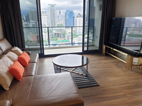 6409-195 ให้เช่า คอนโด รัชดา พระราม 9 MRTเพชรบุรี The Lofts Asoke 2ห้องนอน ชั้นสูง