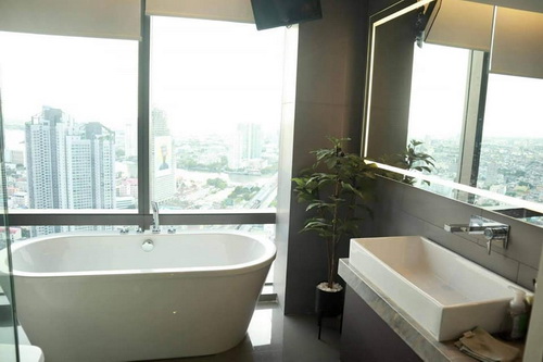 6408-481 ขาย คอนโด สาทรใต้ นราธิวาส BTSสุรศักดิ์ The Bangkok Sathorn 1ห้องนอน ห้องมุม