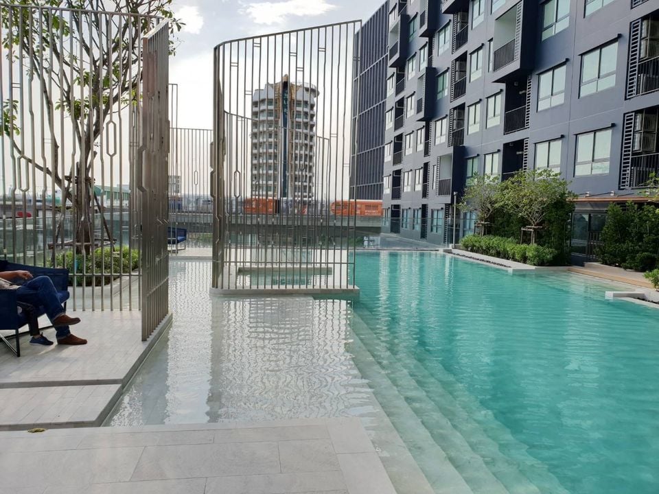 6409-350 ให้เช่า คอนโด อ่อนนุช บางจาก BTSอ่อนนุช Ideo Sukhumvit 93 2ห้องนอน ชั้นสูง