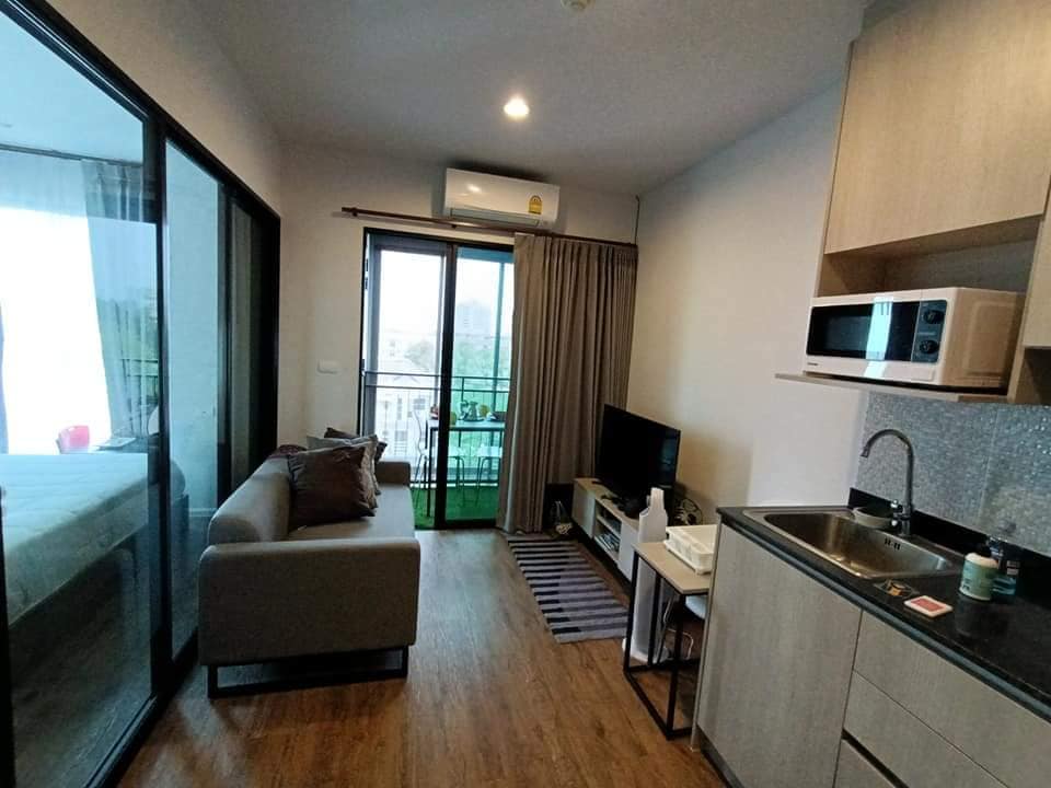 6409-515 ให้เช่า คอนโด ลาดพร้าว โชคชัย4 รถไฟฟ้าเส้นสีเหลือง Living Nest Ladprao 44 1ห้องนอน ห้องมุม