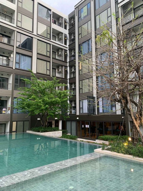 6411-205 ให้เช่า คอนโด อ่อนนุช บางจาก BTSปุณณวิถี The Nest Sukhumvit 64 1ห้องนอน