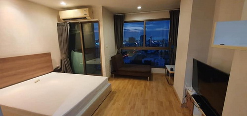 6411-171 ให้เช่า คอนโด รัชดา พระราม 9 MRTพระราม9 Casa Condo Asoke - Dindaeng Studio ชั้นสูง