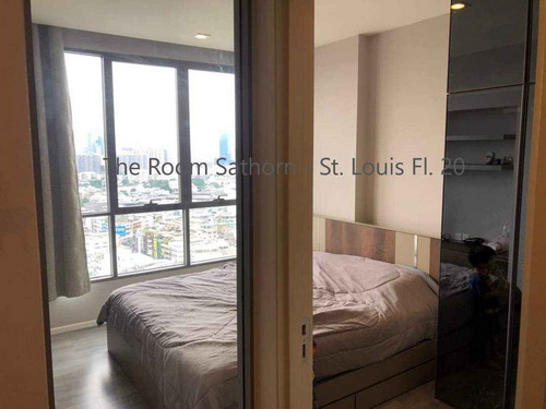 6411-381 ให้เช่า คอนโด สาทร นราธิวาส BTSสุรศักดิ์ The Room Sathorn - St.Louis 1ห้องนอน