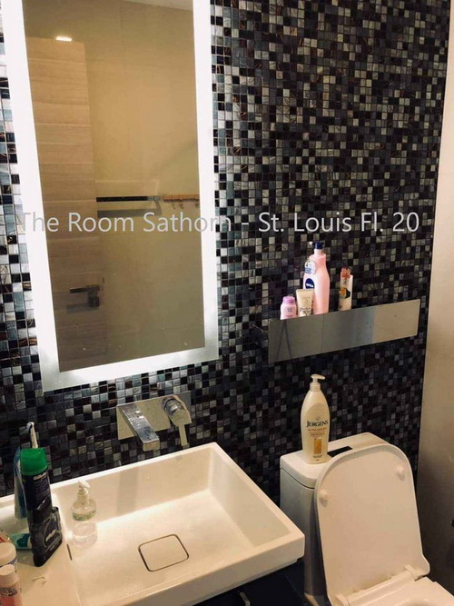 6411-381 ให้เช่า คอนโด สาทร นราธิวาส BTSสุรศักดิ์ The Room Sathorn - St.Louis 1ห้องนอน