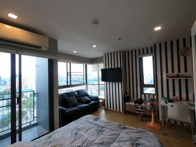 6412-062 ให้เช่า คอนโด รัชดา พระราม 9 MRTพระราม9 Casa Condo Asoke - Dindaeng ห้องStudio ชั้นสูง