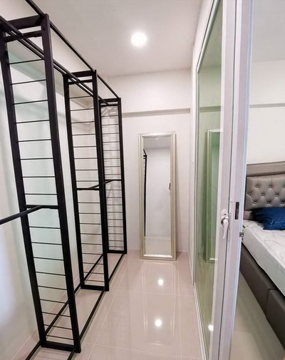 6412-694 ให้เช่า คอนโด อารีย์ อนุสาวรีย์ Anusoawaree Condominium 1นอน walk in closet Renovate ใหม่