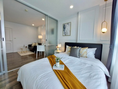 6412-423 ขาย คอนโด บางนา แบริ่ง BTSแบริ่ง Dcondo Sukhumvit 109 1ห้องนอน