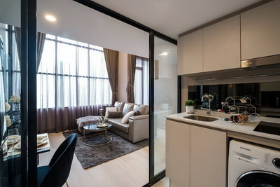 6502-458 ให้เช่า คอนโด สาทรใต้ นราธิวาส BTSเซนต์หลุยส์ KnightsBridge Prime Sathorn Duplex 1นอน