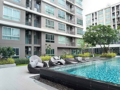 6502-530 ให้เช่า คอนโด บางนา แบริ่ง ลาซาล BTSแบริ่ง D Condo Sukhumvit 109 1นอน