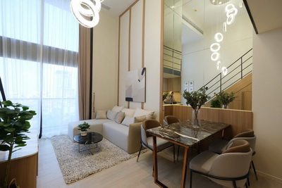 6502-881 ให้เช่า คอนโด สีลม ศาลาแดง BTSเซ็นต์หลุยส์ The Lofts Silom 1ห้องนอน ระเบียงทิศเหนือ