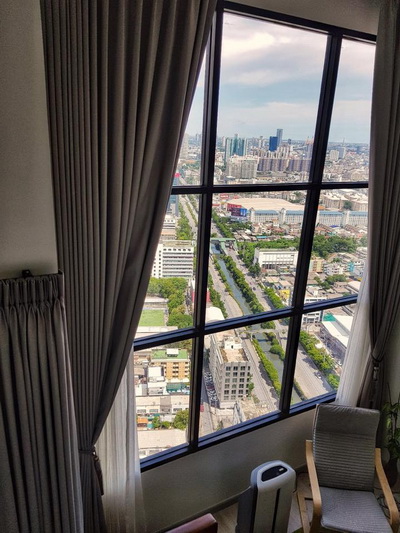 6502-786 ให้เช่า คอนโด สาทร นราธิวาส BTSเซนต์หลุยส์ KnightsBridge Prime Sathorn 1นอน Duplex