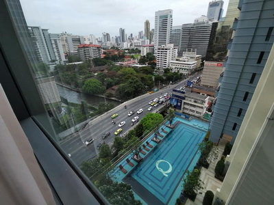 6503-451 ให้เช่า คอนโด รัชดา พระราม 9 MRTเพชรบุรี Q Asoke ห้องStudio