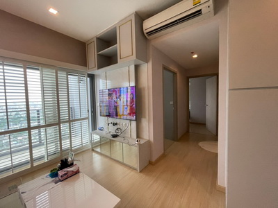 6503-531 ให้เช่า คอนโด อ่อนนุช บางจาก BTSปุณณวิถี Whizdom connect Sukhumvit 2นอน ชั้นสูง