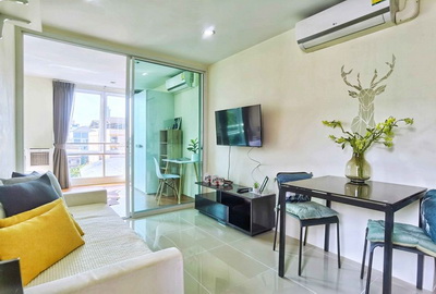 6503-999 ขาย คอนโด รัชดา พระราม 9 MRTพระราม9 Kes Ratchada Condominium 1นอน ห้องมุม