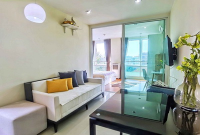 6503-999 ขาย คอนโด รัชดา พระราม 9 MRTพระราม9 Kes Ratchada Condominium 1นอน ห้องมุม