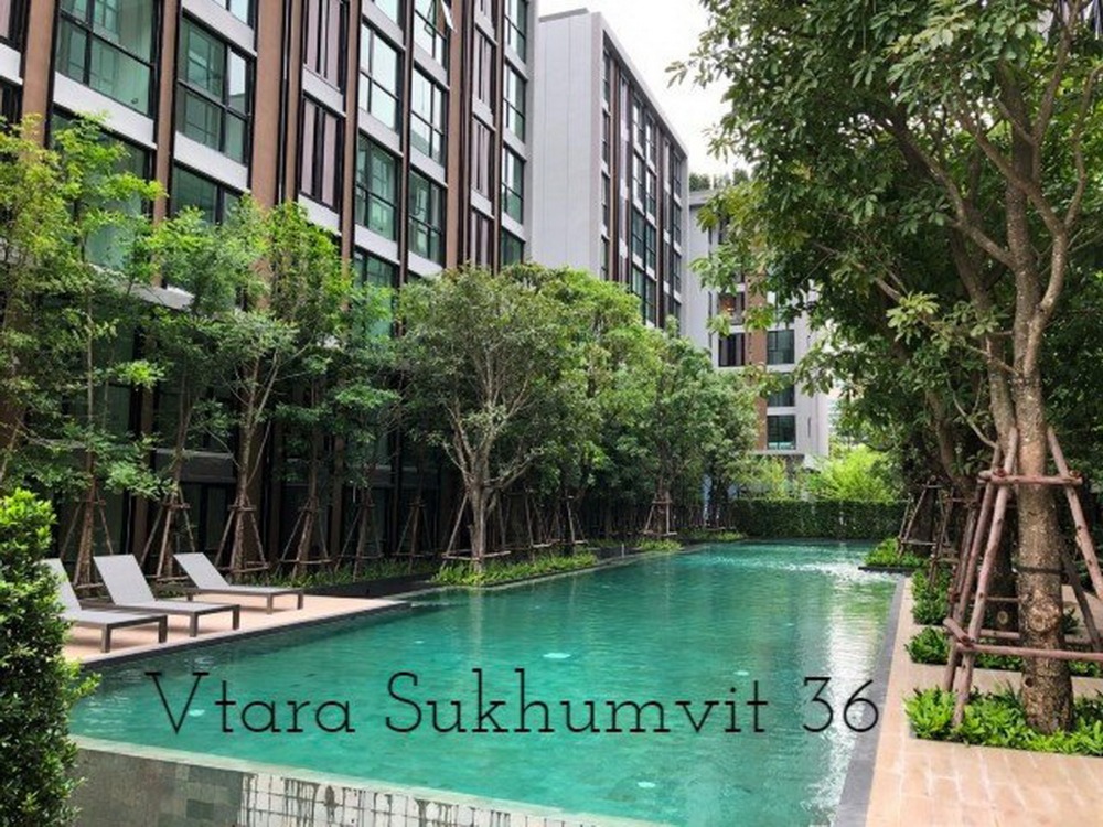 6504-420 ให้เช่า คอนโด อโศก พร้อมพงษ์ BTSทองหล่อ Vtara Sukhumvit 36 1ห้องนอน