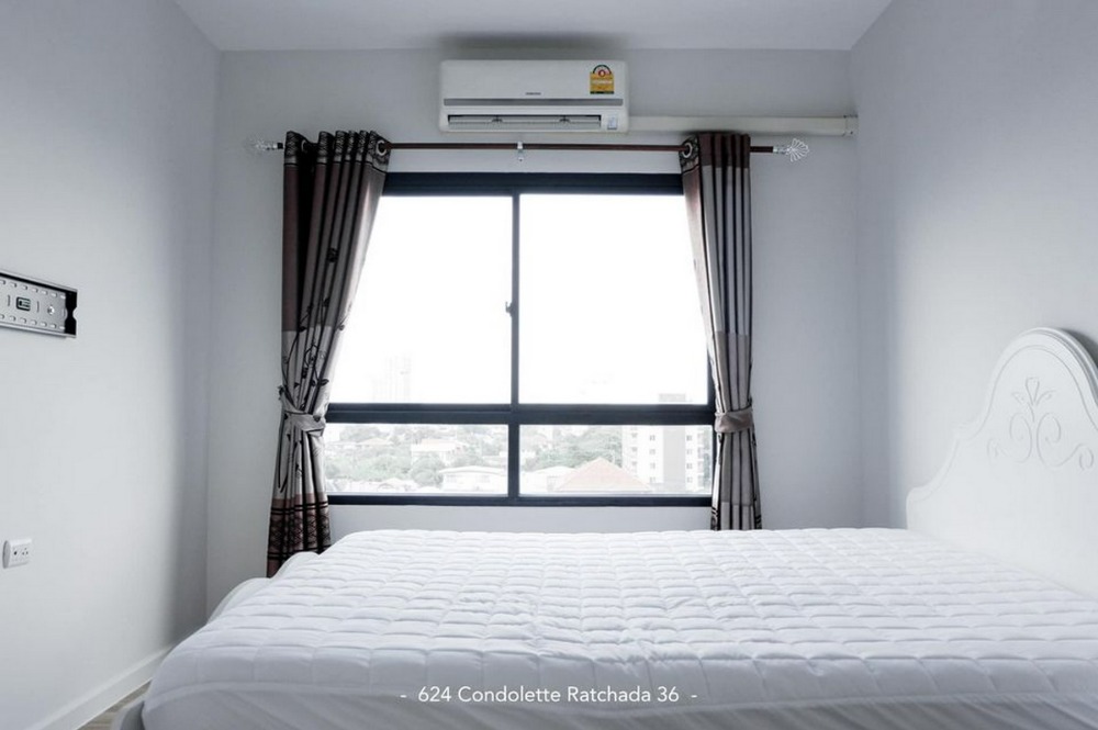 6504-896 ให้เช่า คอนโด624 รัชดา สุทธิสาร MRTรัชดา Condo Lette Ratchada 36 2ห้องนอน