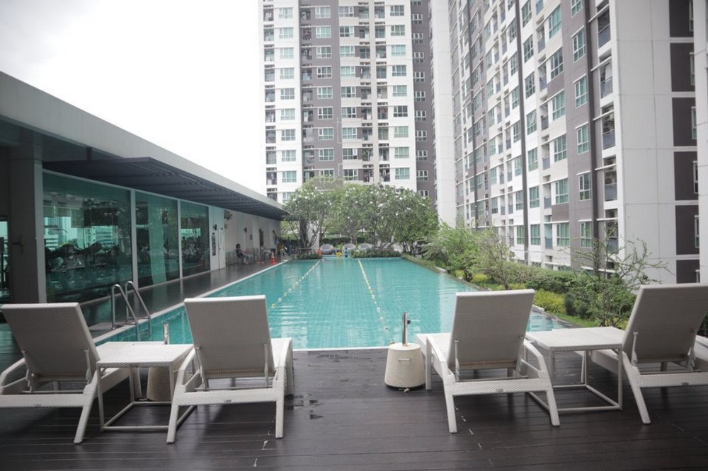 6505-275 ให้เช่า คอนโด อ่อนนุช บางจาก BTSพระโขนง Aspire Sukhumvit 48 1ห้องนอน ชั้นสูง