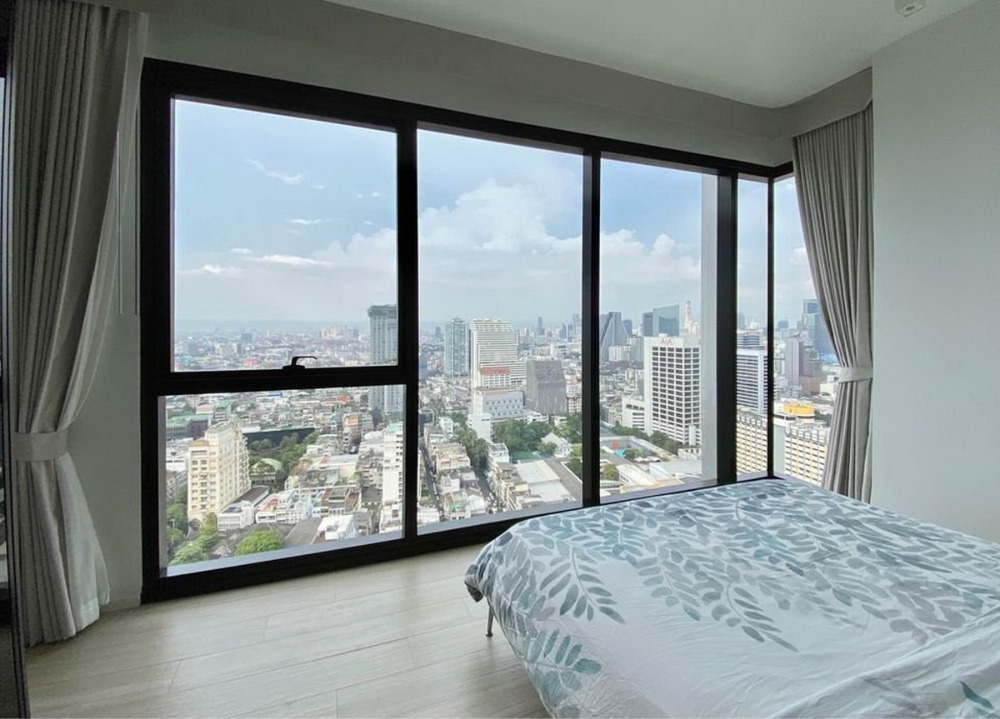 6505-274 ให้เช่า คอนโด สีลม ศาลาแดง BTSเซ็นต์หลุยส์ The Lofts Silom 2ห้องนอน ชั้นสูง