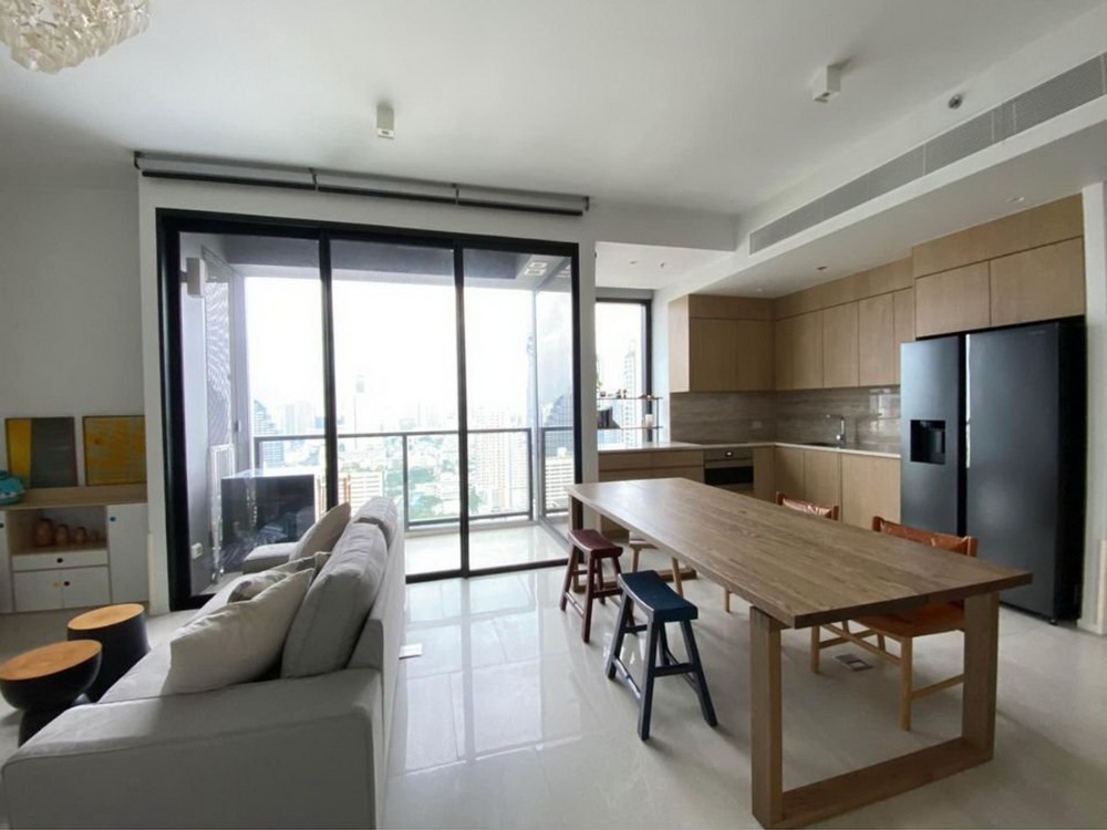 6505-274 ให้เช่า คอนโด สีลม ศาลาแดง BTSเซ็นต์หลุยส์ The Lofts Silom 2ห้องนอน ชั้นสูง