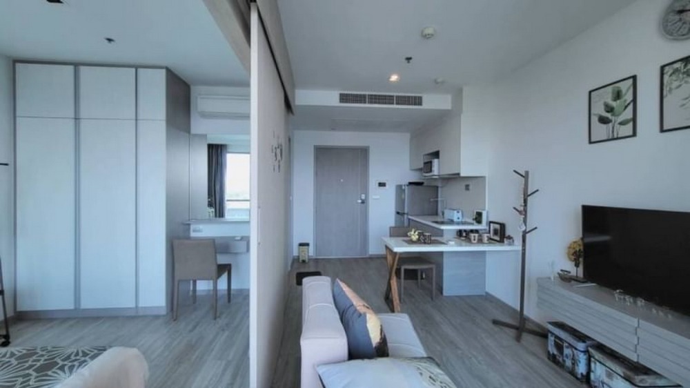 6505-225 ให้เช่า คอนโด บางละมุง ชลบุรี Aeras Beachfront condominium pattaya 1นอน แต่งครบ