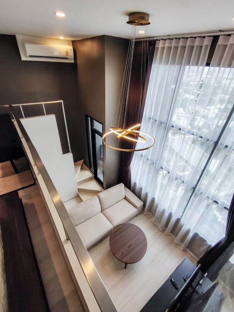 6505-745 ให้เช่า คอนโดสาทรใต้ นราธิวาส KnightsBridge Prime Sathorn Duplex 1ห้องนอน ชั้นสูง