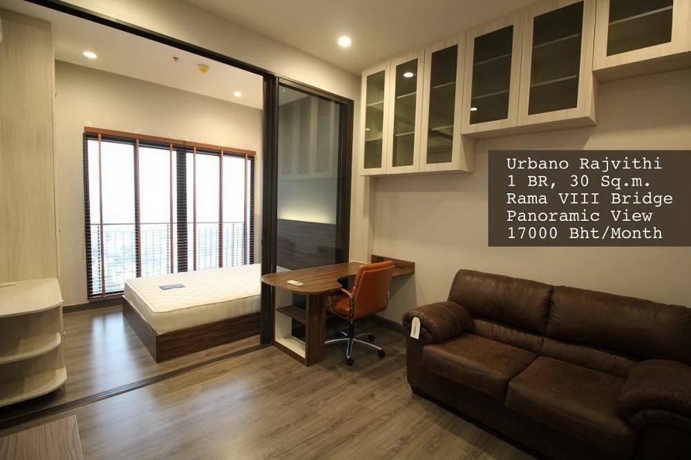 6506-565 ขาย คอนโด ราชวิถี บางยี่ขัน MRTสิรินธร Urbano Rajavithi 1ห้องนอน ชั้นสูง ห้องใหม่