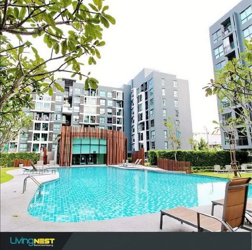 6506-1025 ให้เช่า คอนโด รามคำแหง หัวหมาก APLหัวหมาก Living Nest Ramkhamhaeng 1ห้องนอน