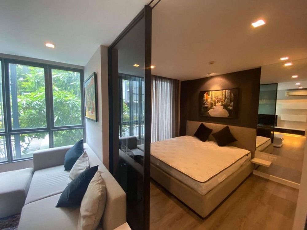 6508-121 ให้เช่า คอนโด สุขุมวิท อโศก BTSเอกมัย The Room Sukhumvit 40 1ห้องนอน