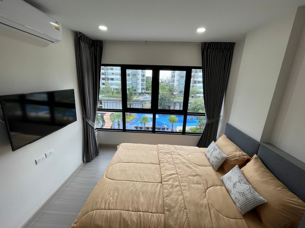 6509-038 ให้เช่า คอนโด บางนา แบริ่ง ลาซาล BTSแบริ่ง Supalai City Resort Sukhumvit 107 1นอน