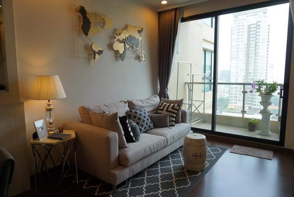 6508-648 ขาย คอนโด สาทรใต้ นราธิวาส MRTสีลม Supalai Elite Sathorn - Suanplu 1ห้องนอน