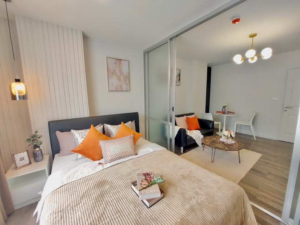 6510-289 ขาย คอนโด บางนา แบริ่ง BTSแบริ่ง Dcondo Sukhumvit 109 1ห้องนอน ห้องมุม