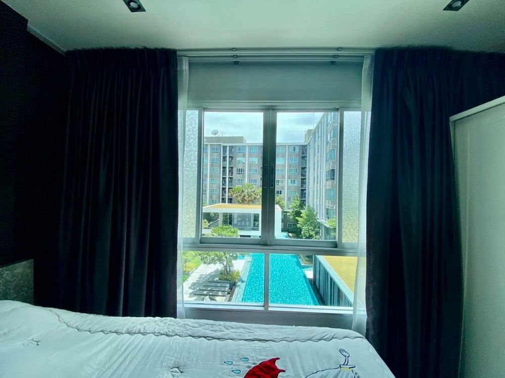 6509-372 ขาย คอนโด บางนา แบริ่ง BTSแบริ่ง Dcondo Sukhumvit 109 1ห้องนอน วิวสระ