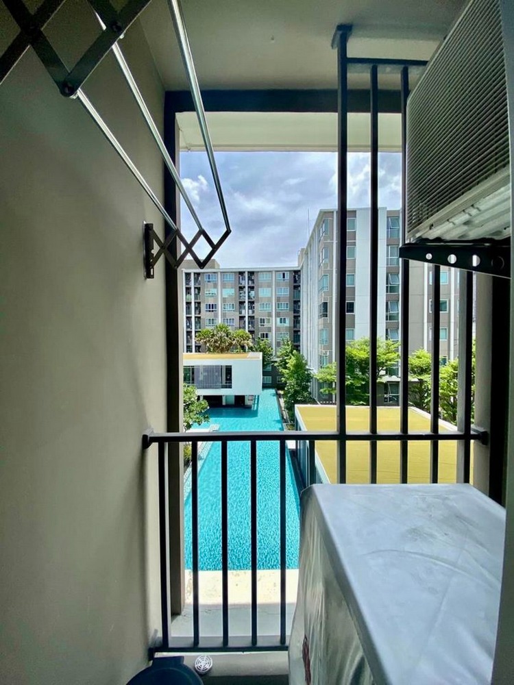 6509-372 ขาย คอนโด บางนา แบริ่ง BTSแบริ่ง Dcondo Sukhumvit 109 1ห้องนอน วิวสระ