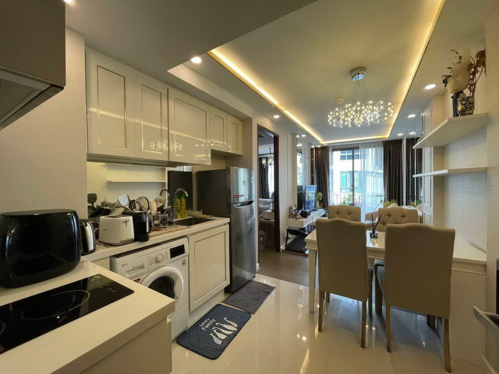 6601-152 ขาย คอนโด รัชดา สุทธิสาร MRTห้วยขวาง Amaranta Residence 1ห้องนอน วิวสระ