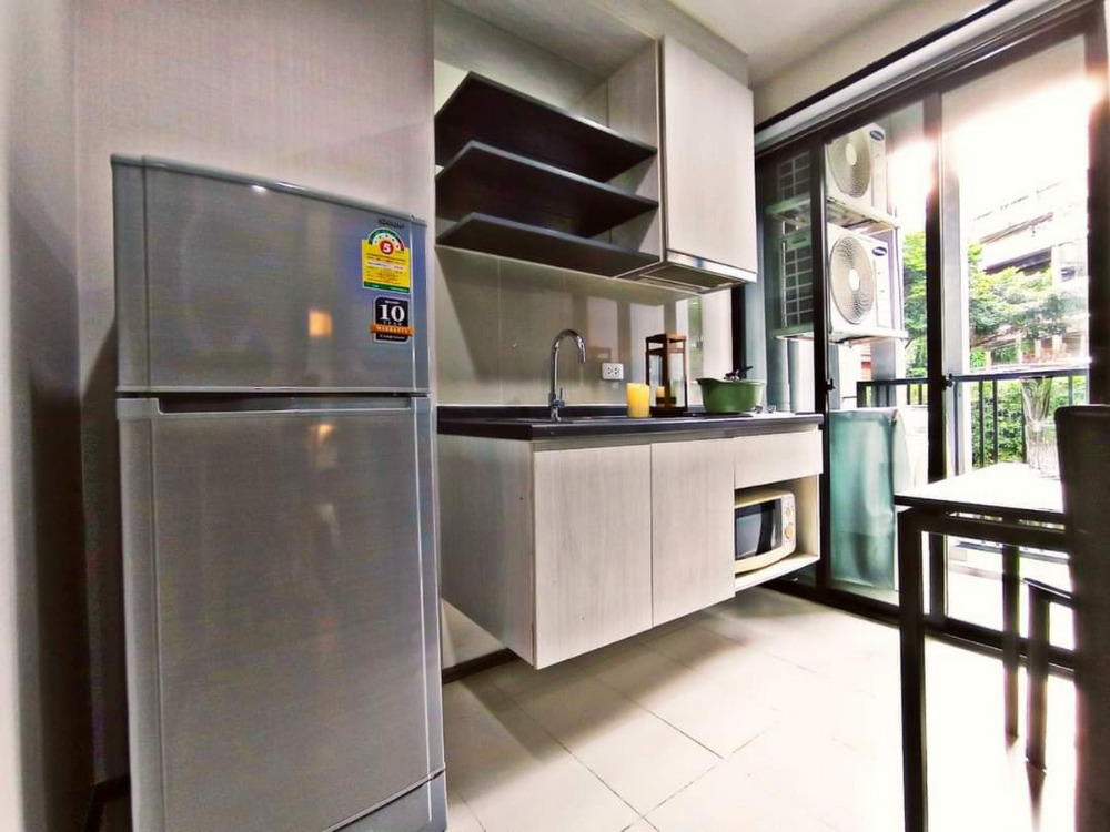 6601-313 ให้เช่า คอนโด อ่อนนุช บางจาก BTSอ่อนนุช The Base Park West Sukhumvit 77 1นอน วิวสวน