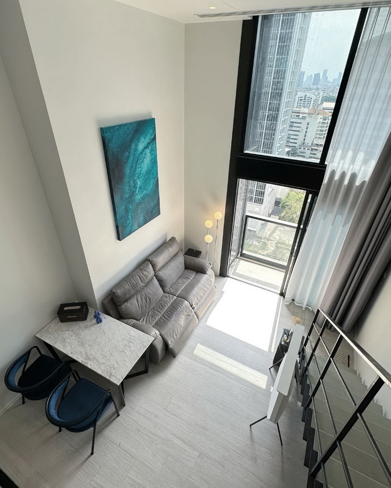 6601-768 ขาย คอนโด สีลม ศาลาแดง BTSเซ็นต์หลุยส์ The Lofts Silom 1ห้องนอน มีระเบียง