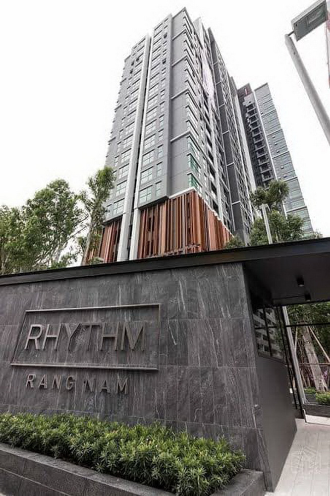 6602-437 ขาย คอนโด ราชเทวี พญาไท BTSอนุสาวรีย์ Rhythm Rangnam 1ห้องนอน วิวBTS