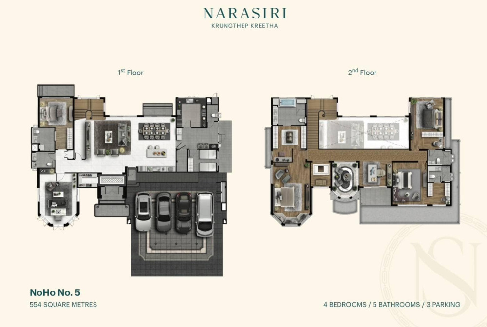 6603-044 ขาย บ้าน บางกะปิ รามคำแหง นาราสิริ กรุงเทพกรีฑา Narasiri Krungthepkreetha 4 ห้องนอน Noho 05