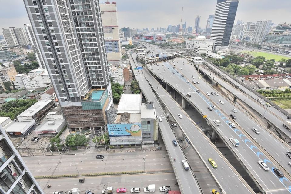 RC6605-218 ให้เช่า คอนโด พระราม9 รัชดา MRTพระราม9 Chewathai Rescidence at Asoke 1ห้องนอนแต่งครบพร้อมอยู่