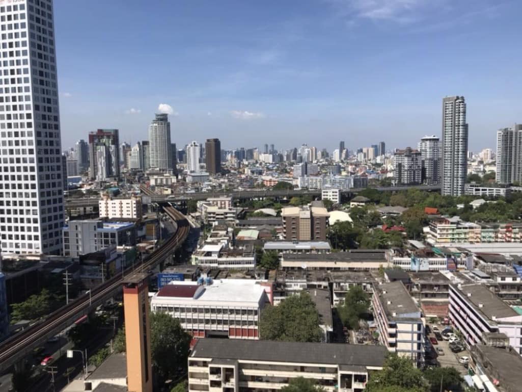 6605-499 ขาย คอนโดพร้อมผู้เช่า อ่อนนุช พระโขนง BTSพระโขนง Q House Sukhumvit 79 1ห้องนอน