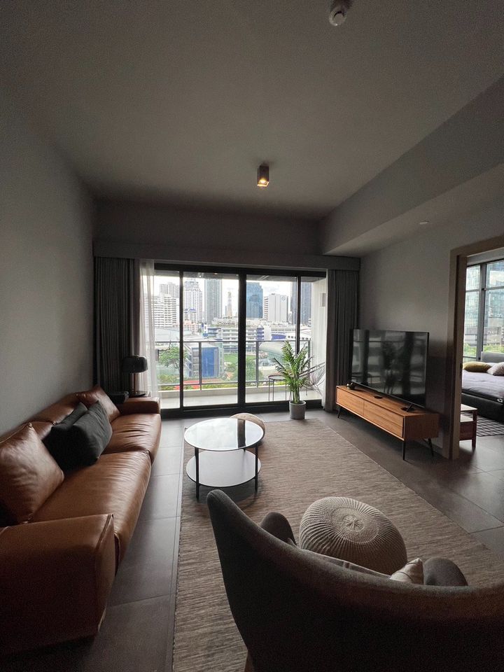 6606-225 Condo for rent, Rama 9, Ratchada, MRT Phetchaburi, The loft asoke, 2 bedrooms, fully furnished, ready to move in.