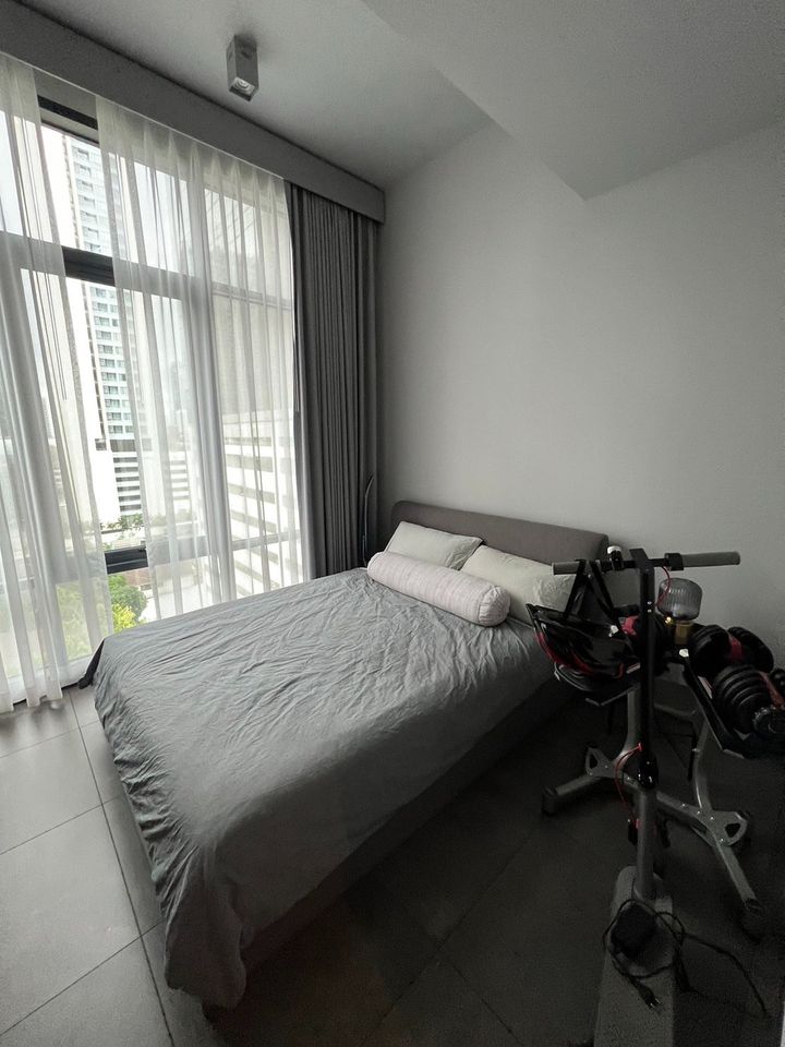 6606-225 Condo for rent, Rama 9, Ratchada, MRT Phetchaburi, The loft asoke, 2 bedrooms, fully furnished, ready to move in.