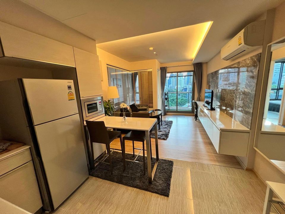 6606-283 Condo for rent, Asoke Thonglor, BTS Phrom Phong, H Condo Sukhumvit 43, 1 bedrooms, fully furnished, ready to move in.