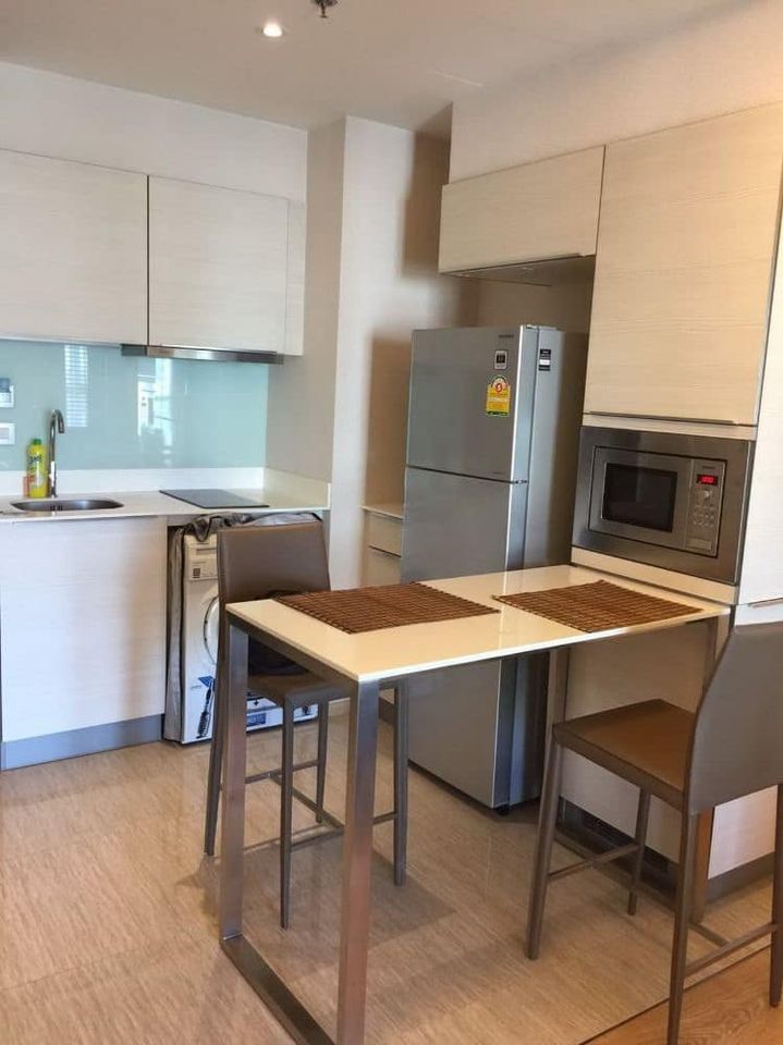 6606-283 Condo for rent, Asoke Thonglor, BTS Phrom Phong, H Condo Sukhumvit 43, 1 bedrooms, fully furnished, ready to move in.