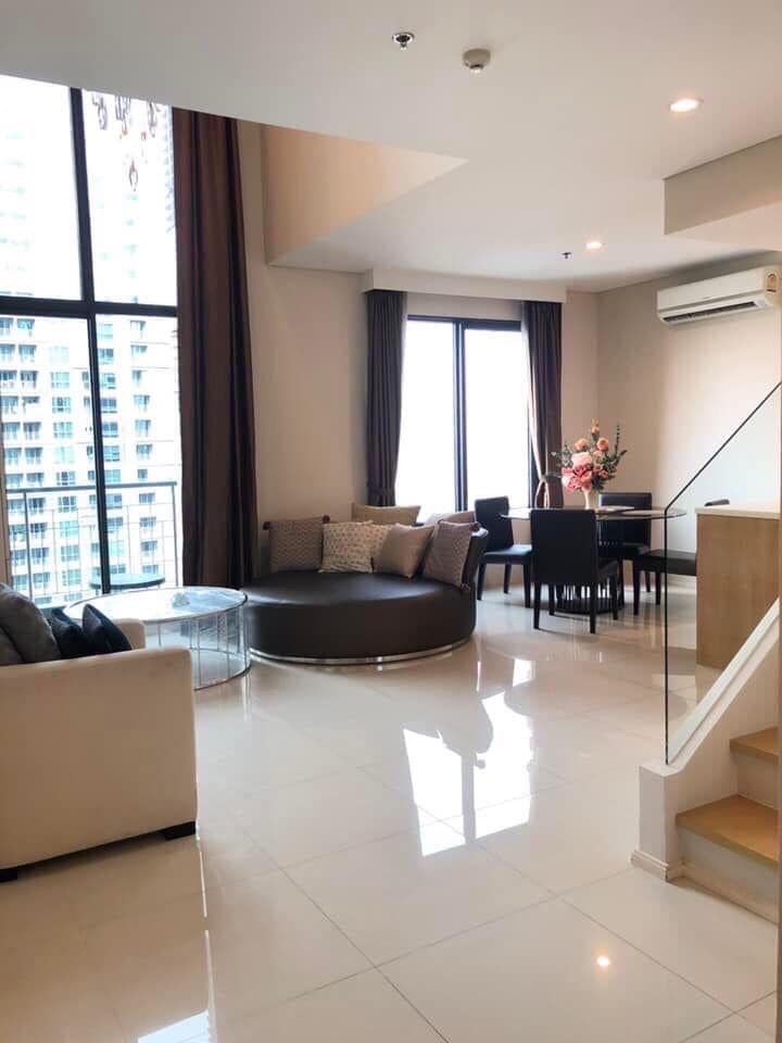 6607-058 Condo for rent, Asoke Sukhumvit, MRT Phetchaburi, Villa Asoke, 1 bedroom, Duplex