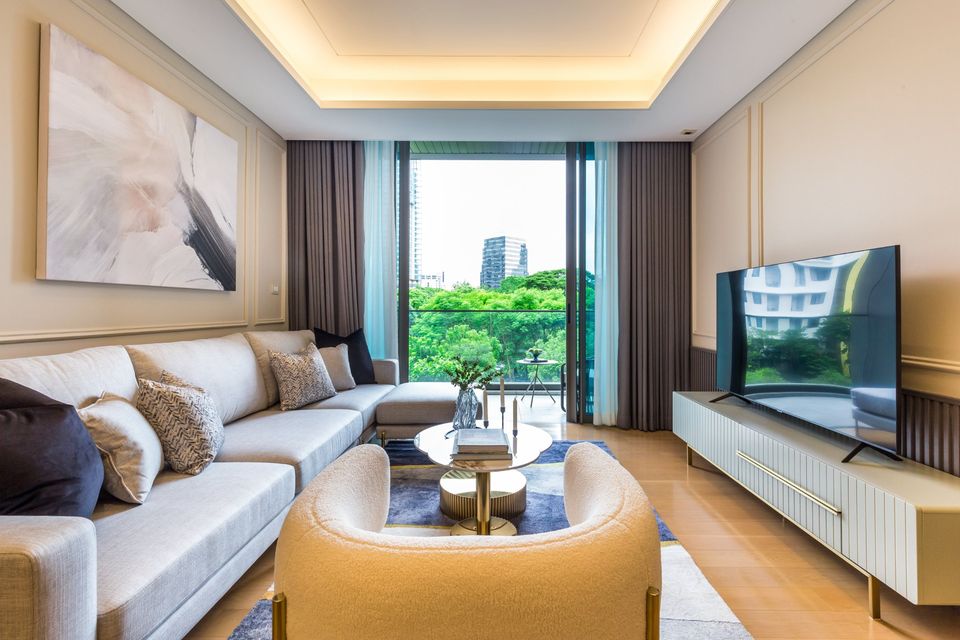 6607-126 Langsuan Lumpini,Condo for rent,BTS Ratchadamri,Baan sindhorn,2Bedrooms,Luxury room.