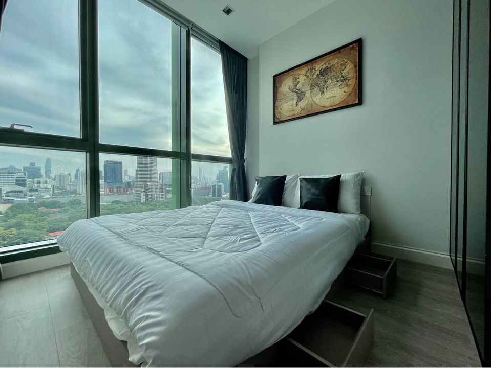 6607-128 Petchburi Makkasan,Condo for rent,BTS Ratchathewi,Wish Signature,high floor with private lift. 