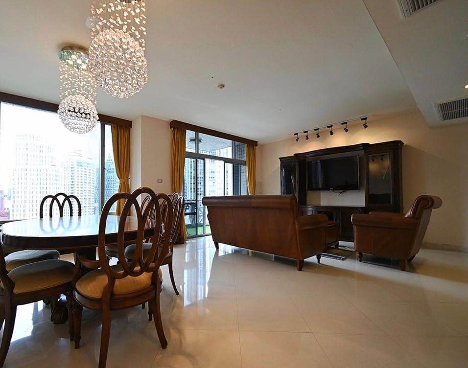 6607-135 PathumWan Lumpini,Condo for rent,BTS Ploen Chit,All Seasons Mansion,fully furnished,3Bedrooms.